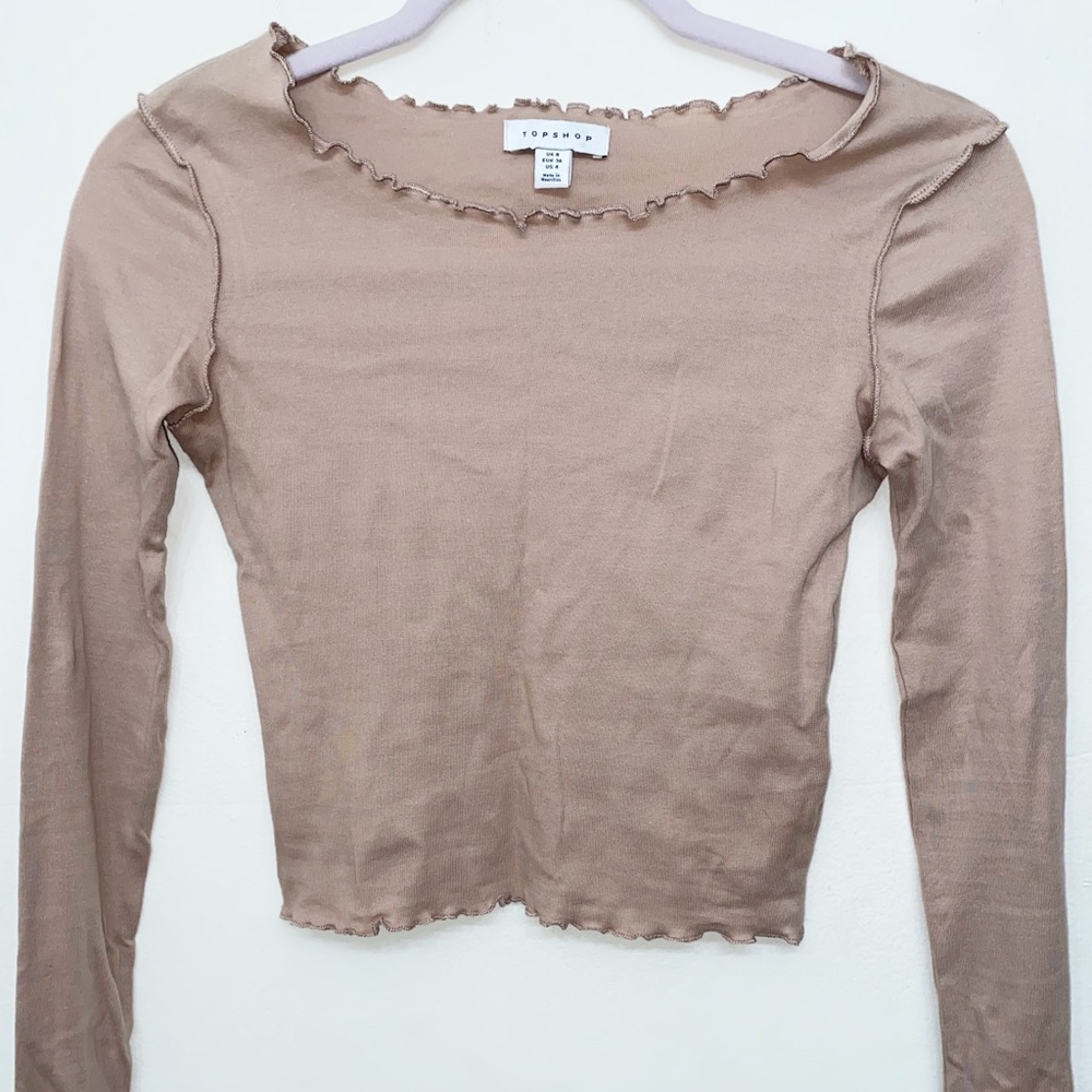 Topshop Long Sleeved Shirt